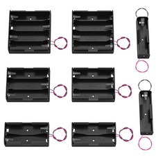 18650 Battery Holder with Wire 3.7V,7.4V, 11.1V, 14.8V 18650 Battery Holder B...