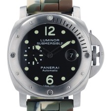 Panerai Luminor Submersible Stainless Steel Black Dial 44mm Automatic PAM00024 2