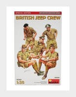 Miniart 35469 Figuren - British Jeep Besatzung MilitäR - 1/35