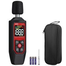 "Decibel Meter, Digital Sound Level Meter with A/C Weighted, Portable SPL Tes...