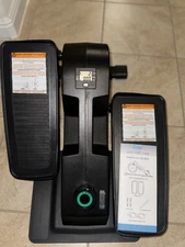 Cubii Compact Under Desk Elliptical F3A2 Black And Teal Digital Tracker Display