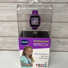 VTech KidiZoom Smartwatch DX Purple Kids Smart Watch New in Box