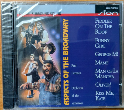 CD Aspects Of The Broadway Fiddler On The Roof Kiss Me Kate Surround Sound OVP
