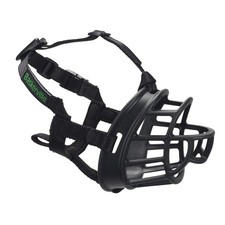 Baskerville ULTRA Muzzle - Patented Humane Design, Breathable, Dog can Pant and