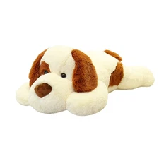 26.8 Inch Large Dog Weighted Stuffed Animals, 5 Lb Weighted Plush Animal, Cute P