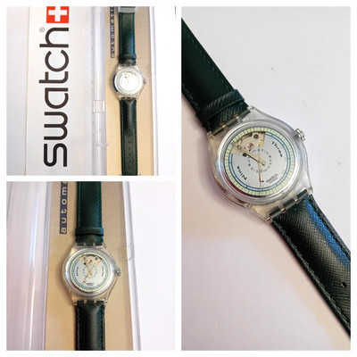Swatch Automatic New NOS Francois 1er SAK100 1992 Vintage Wristwatch