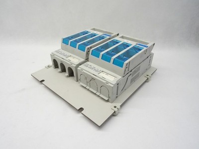 2x Silas NH00 160A installed on Vynckier VMS33