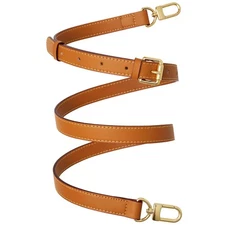 Genuine Vachetta Leather Crossbody Strap Genuine Leather Adjustable Replaceme