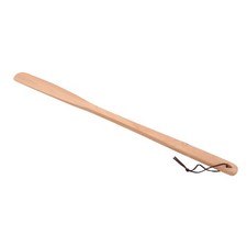 Wood Shoehorn with Extended Handle 21'',Boot Jack Helper Sticks