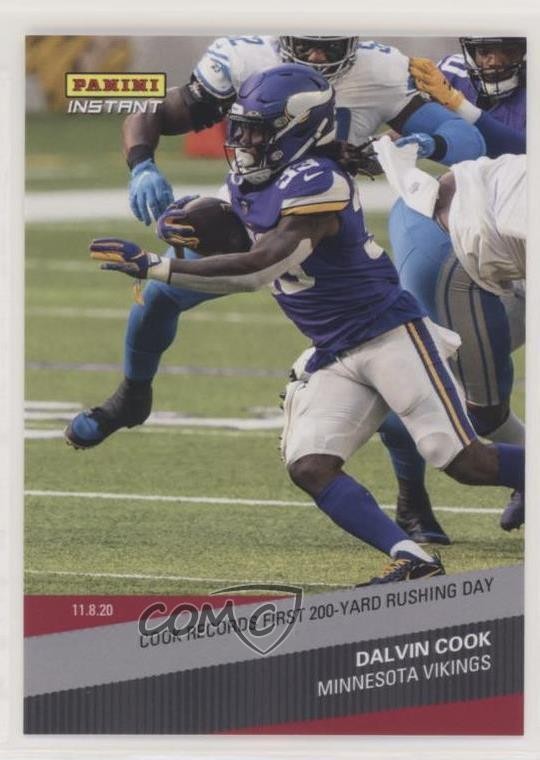 2020 Panini Instant NFL /71 Dalvin Cook #109 1m1a