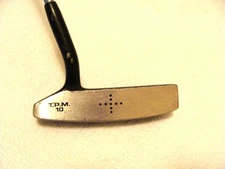 Vintage Spalding T.P.M. 10 TP Mills Precision Ground Putter LH 34.5"