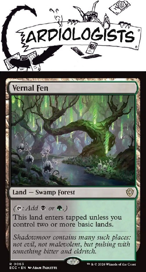 Vernal Fen | Magic the Gathering | Lorwyn Eclipsed Commander | NM