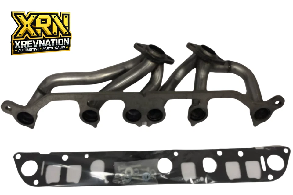 409 Stainless Steel Exhaust Header Manifold for 2000–2006 Jeep Wrangler TJ 4.0L - Image 2 of 3