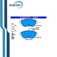 ATE Bremsbelag Set Vorderachse Lancia Musa 1.3 Multijet 1.6 1.9 Mtj, 4-Tlg