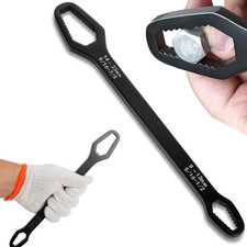 Universal Wrench Double Ended Self Tightening Wrench Repair Tool For Car 8-22mm