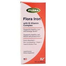 Flora Flora Iron with B-Vitamin Complex 15 fl.oz