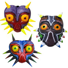 Legend of Zelda Majora's Mask Latex Face Cover for Halloween Cosplay