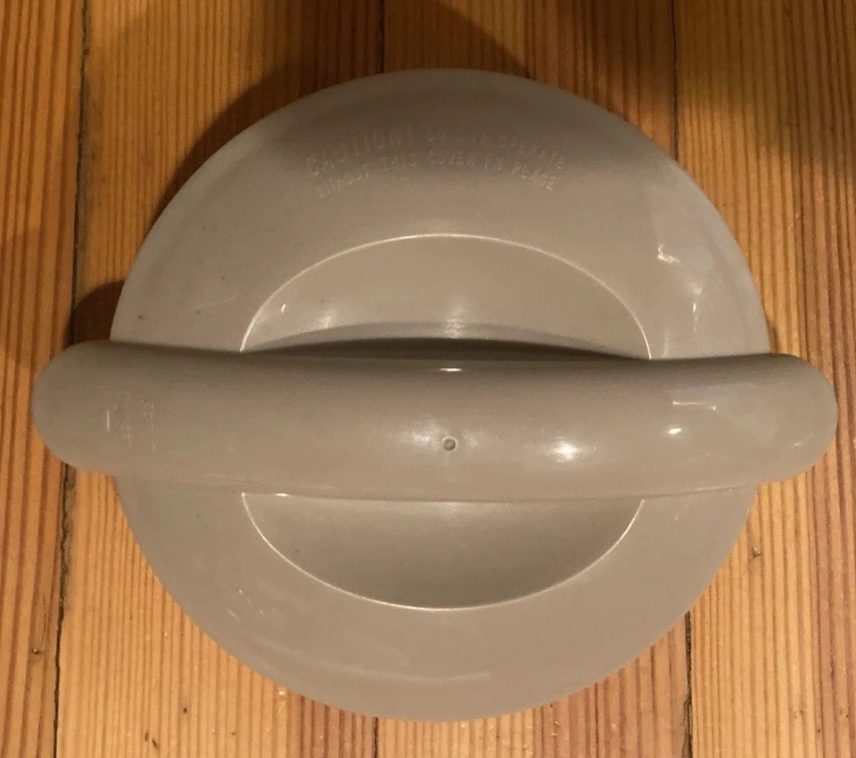 Back To Basics Cocoa-Latte Mod. Repuesto CM300, Tapa Tapa Gris Cubierta Superior Foto 2 de 4