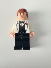 Lego Indiana Jones in White Tuxedo Minifigure - iaj024 set 7682 Shangai Chase