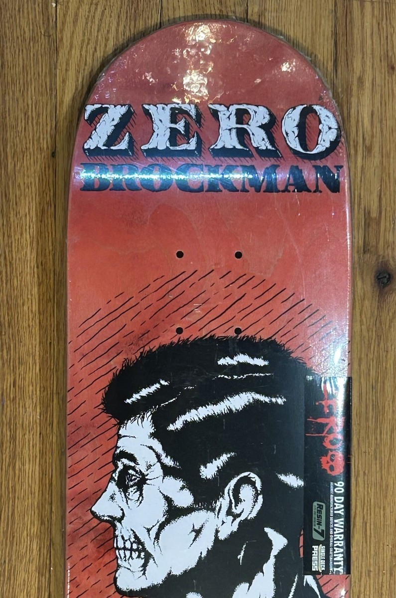 Zero James Brockman Skate Board Deck | eBay