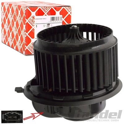 febi INNENRAUMGEBLÄSE HEIZUNGSGEBLÄSE für AUDI Q7 4L VW TOUAREG 7L SHARAN T5 T6