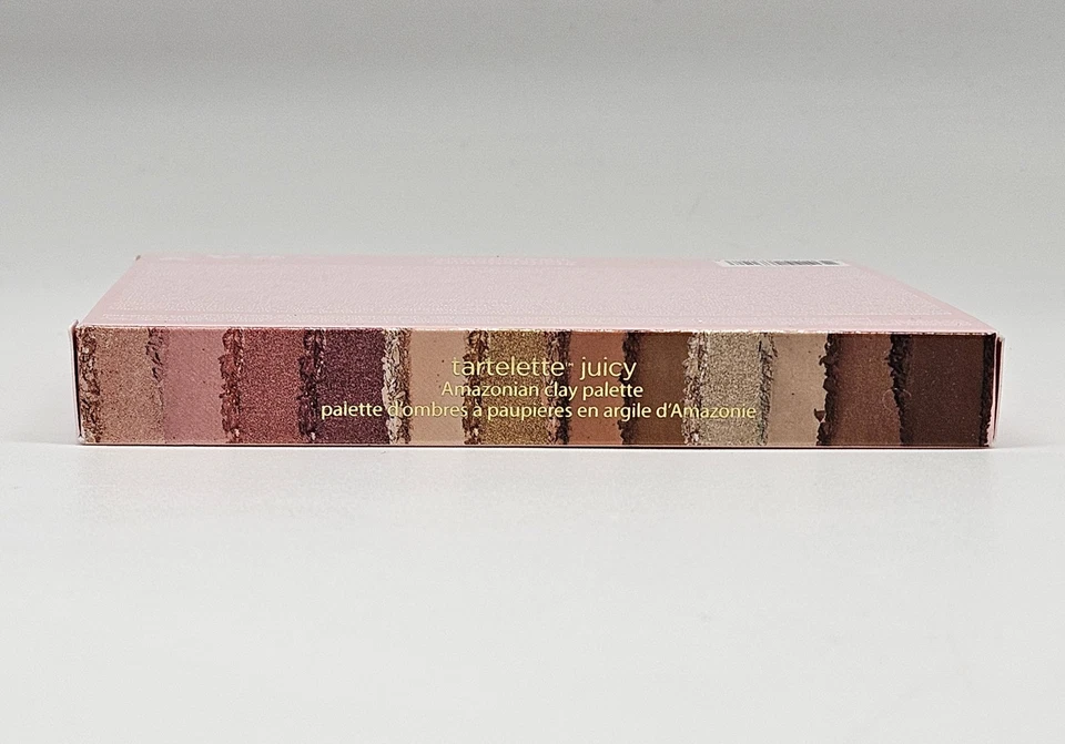 tarte Tartelette Juicy Eyeshadow Palette Amazonian Clay 12 Colors Cruelty Free - Image 2 of 4