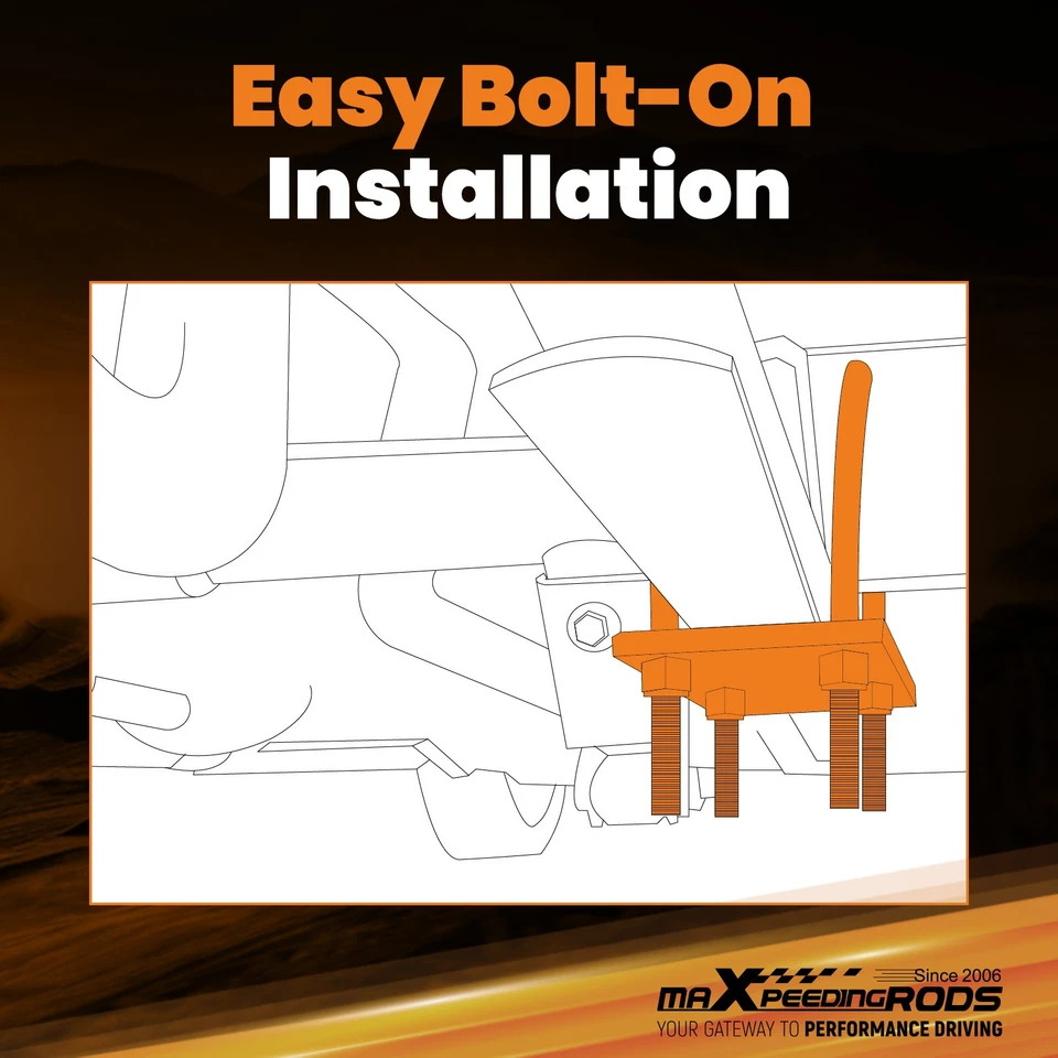 Kit abatible de resortes helicoidales de 3" y eje abatible de 5" para Ford F100 F150 2x2 80-1996 Foto 3 de 4