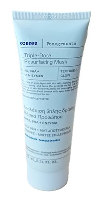 KORRES Granatapfel 3-fach Dosierung Resurfacing Mask 75ml  -Neu