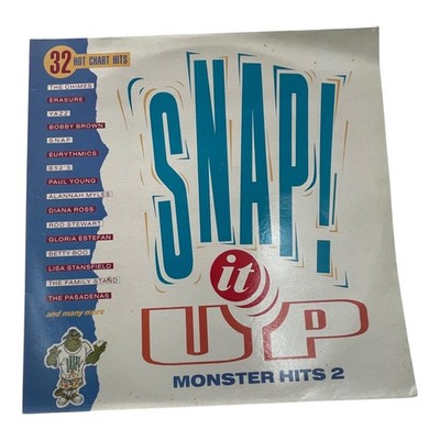 Snap It Up Monster Hits 2 - 32 Hot Chart Hits LP Vinyl Record