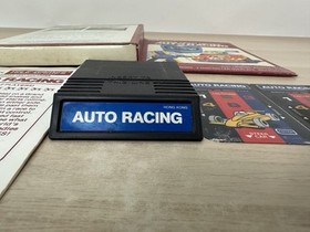 Auto Racing Sears Tele-Games Intellivision - Complete in Box w/ Manual, Overlays