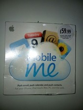 MOBILE ME CLOUD SOFTWARE IPHONE IPOD - NEW IN BOX - EX DISPLAY STOCK - VINTAGE