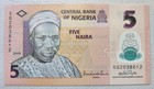 Nigeria 5 Naira 2009 Polymer Unc
