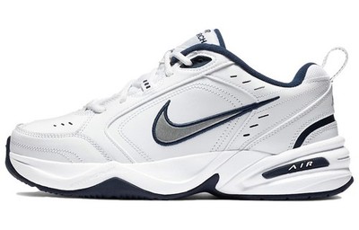 Nike Air Monarch Iv White Navy 415445-102
