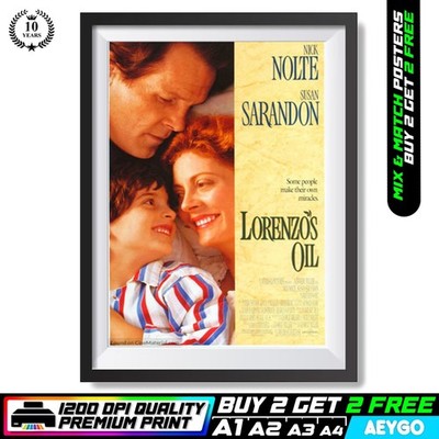 LORENZOS ÖL Film Film Wandbild Größe Bild Poster Druck Kino Klassiker