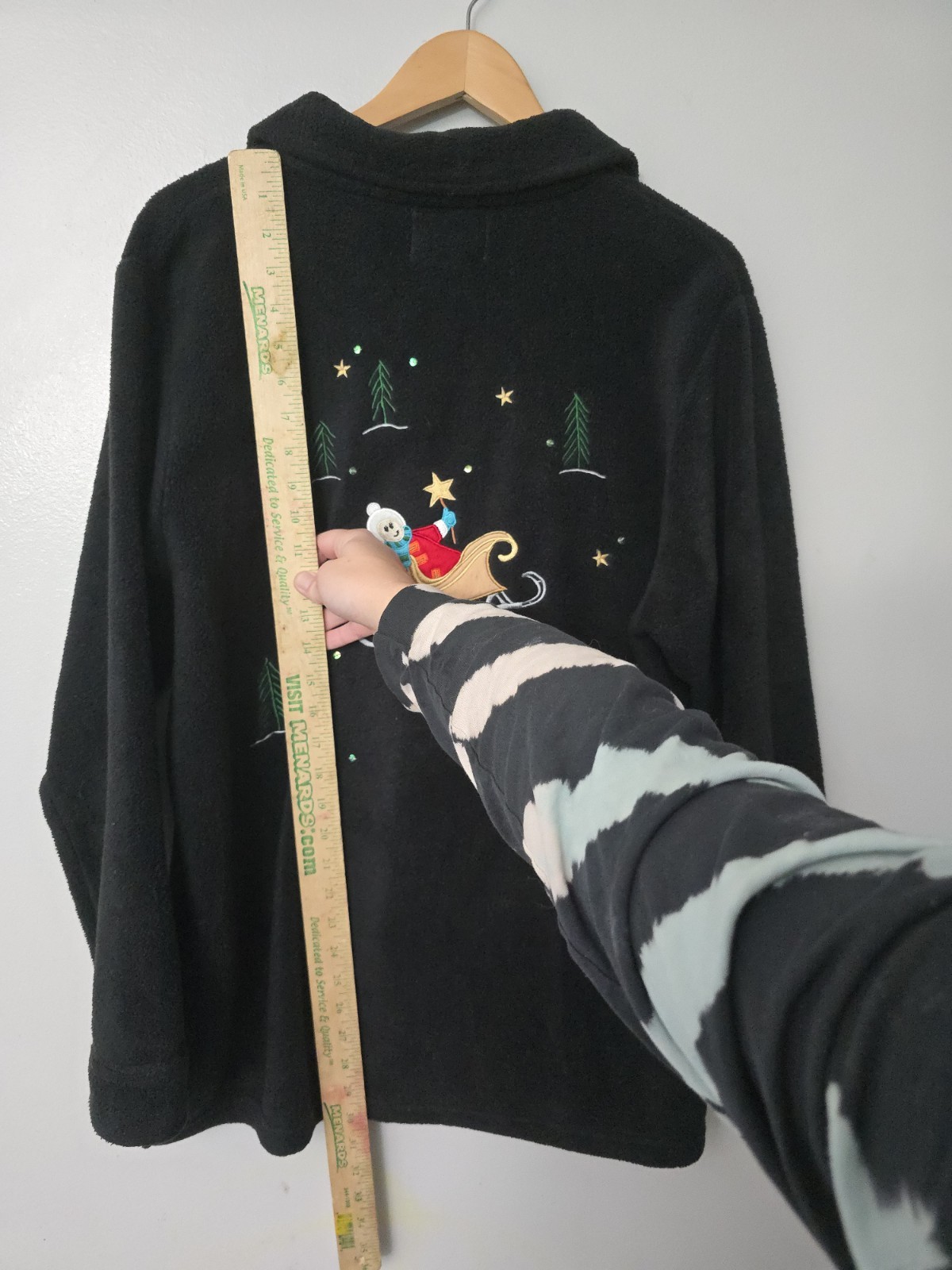 Vtg. The Quacker Factory Womens Snowman Christmas Reindeer Sweater Sz L Cardigan