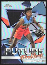 3945G 2021-22 Topps Chrome Overtime Elite #FP-1 Bryson Warren Future Problems
