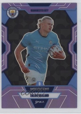 2024-25 Daka Manchester City Holocene Purple Refractor 44/99 Erling Haaland 1m1a