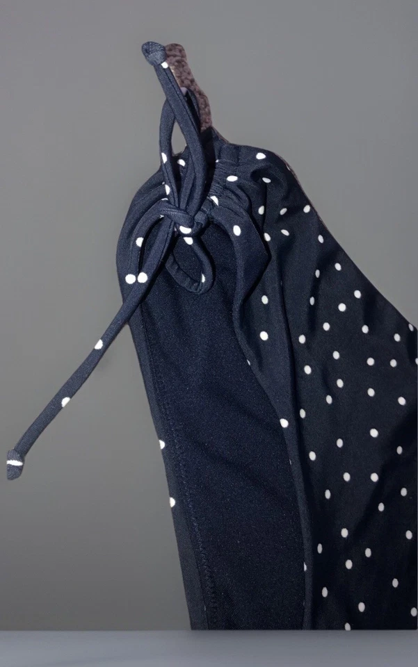 Parte inferior de bikini GAP lunares medianos azul marino blanco Foto 2 de 4