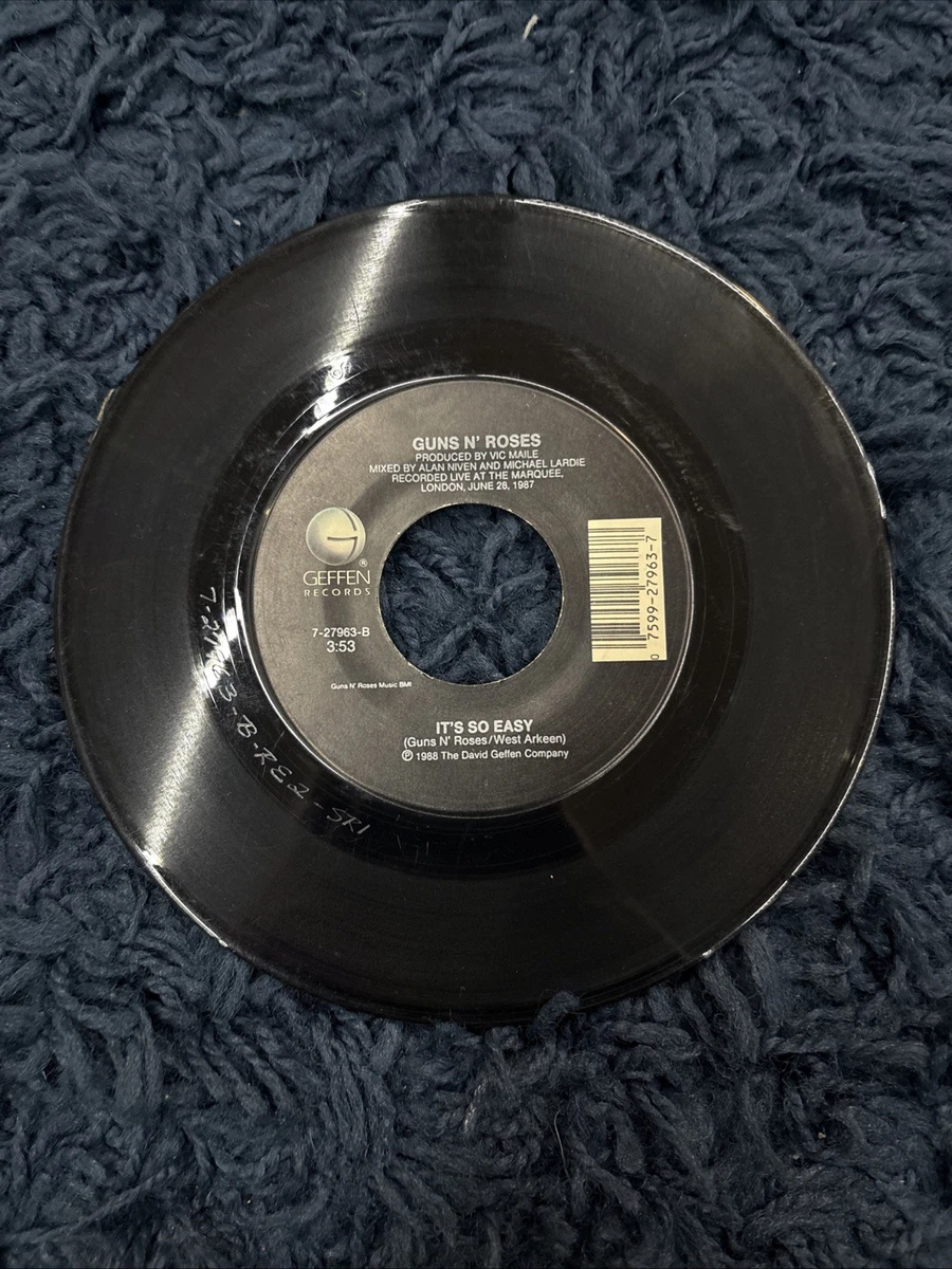 Guns N 'Roses Rock 45 RPM Speed Vinyl Records for sale | eBay