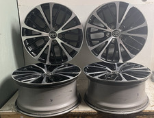 2018-2022 Toyota Camry 18x8 18 Inch 20 Spoke Black Silver Wheels Rim Wheel X4 2018-2022 Toyota Camry 18x8 18 Inch 20 Spoke Black Silver Wheels Rim Wheel X4