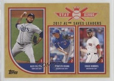 2018 Big League Stat Kings Trio Gold Craig Kimbrel Roberto Osuna Alex Colome 2id