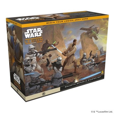 Star Wars: Legion   Galactic Republic Starter Set