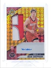 REED SHEPPARD 2024-25 MOSAIC RPA ROOKIE PATCH GOLD PRIZM RC AUTO 01/10 Q4441