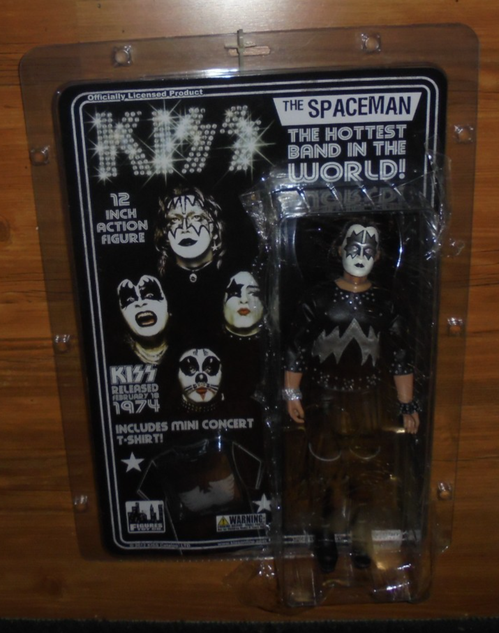KISS 12-inch 1974 Debut Concert Set of 4 Sealed Action Figures