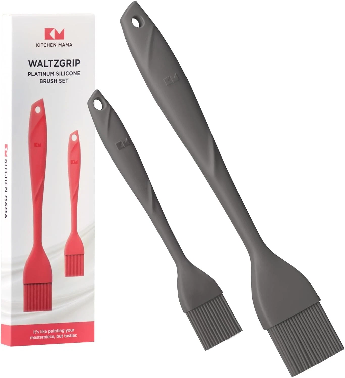 WaltzGrip Platinum Silicone Basting Pastry Brush: Set of 2 Heat-Resistant
Opens in a new window or t