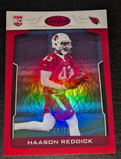 Haason Reddick Arizona Cardinals 2017 Certified Rookies RC Mirror RED #'ed /99