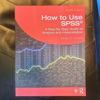 How to Use SPSS  12th Edition- Paperback, by Cronk Brian C. - Very Good