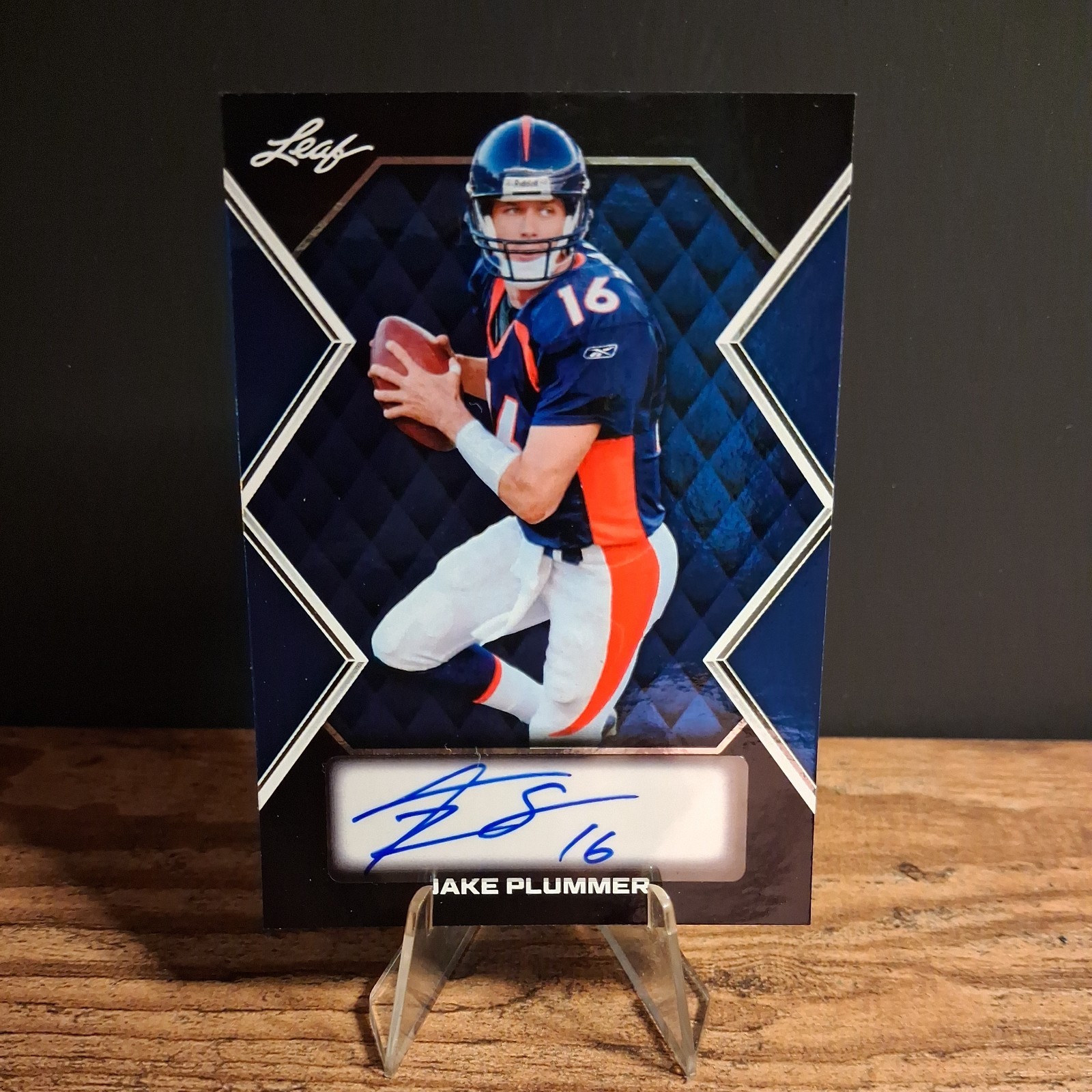 JAKE PLUMMER - 2026 Leaf Blue Autograph Denver Broncos BA-JP1 🔥