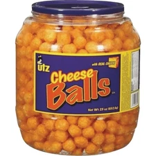 UTZ 23 Oz. Cheese Balls 35344 Midwest Distribution Utz 35344 041780073594