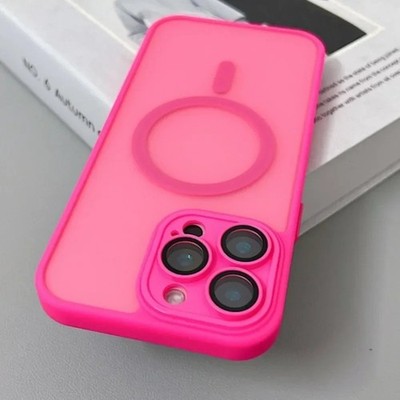 MagSafe Magnetic Matte Case for iPhone 17 16 15 14 13 Pro Max Shockproof Cover